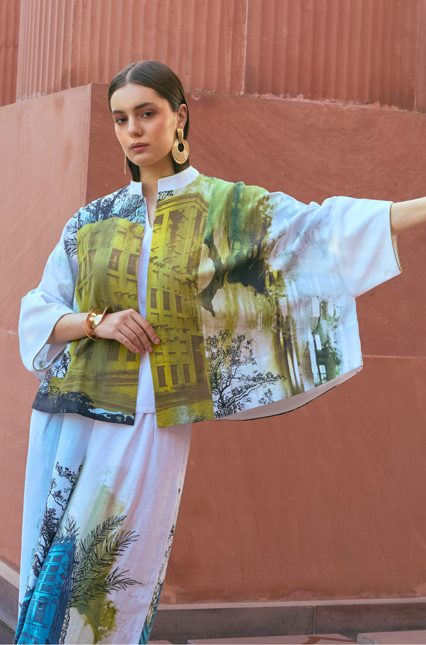 طقم جاكيت منسق من دار الهوى