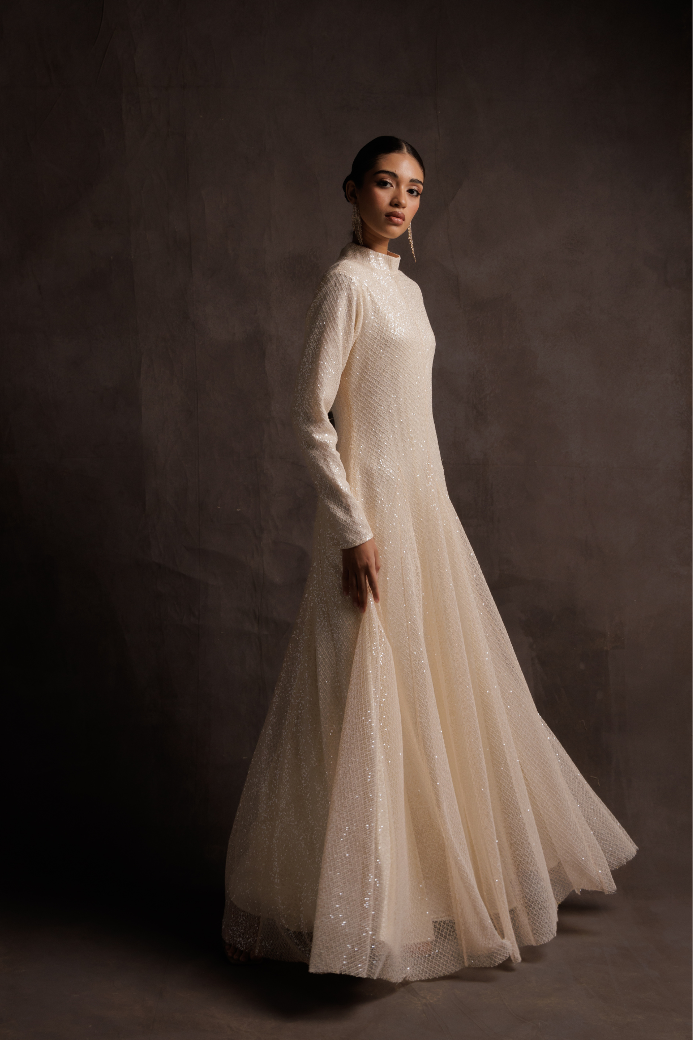 Soft Radiant Pearls Gown