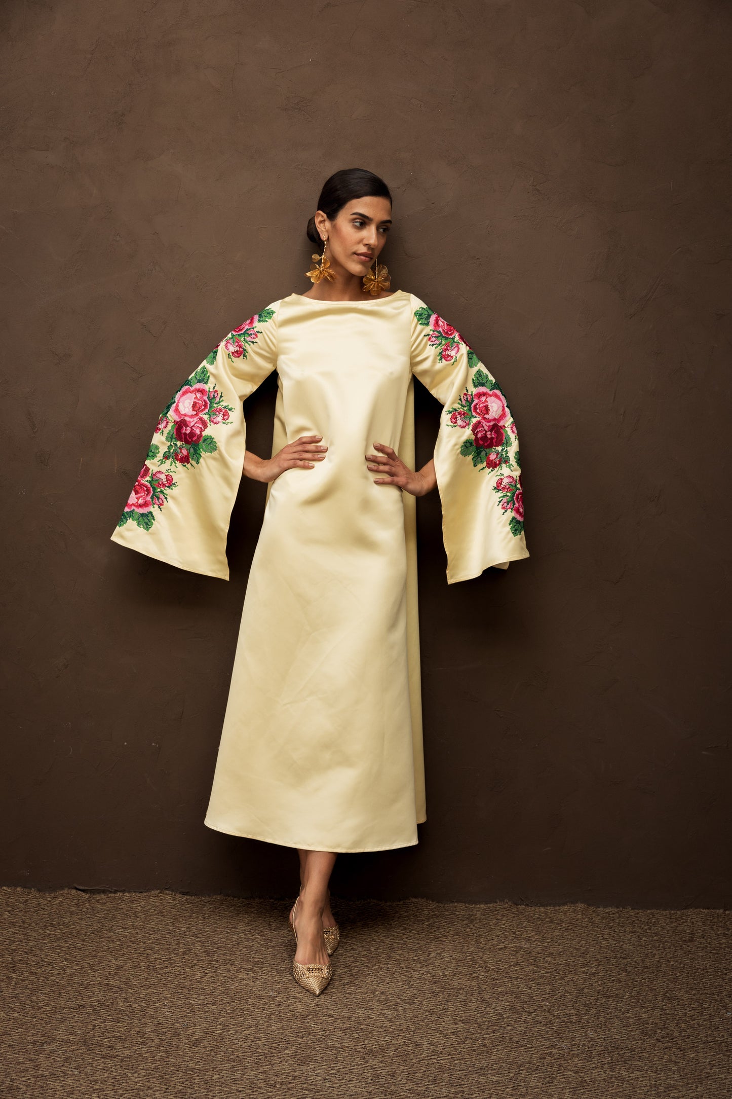 Cloak Rose Dress