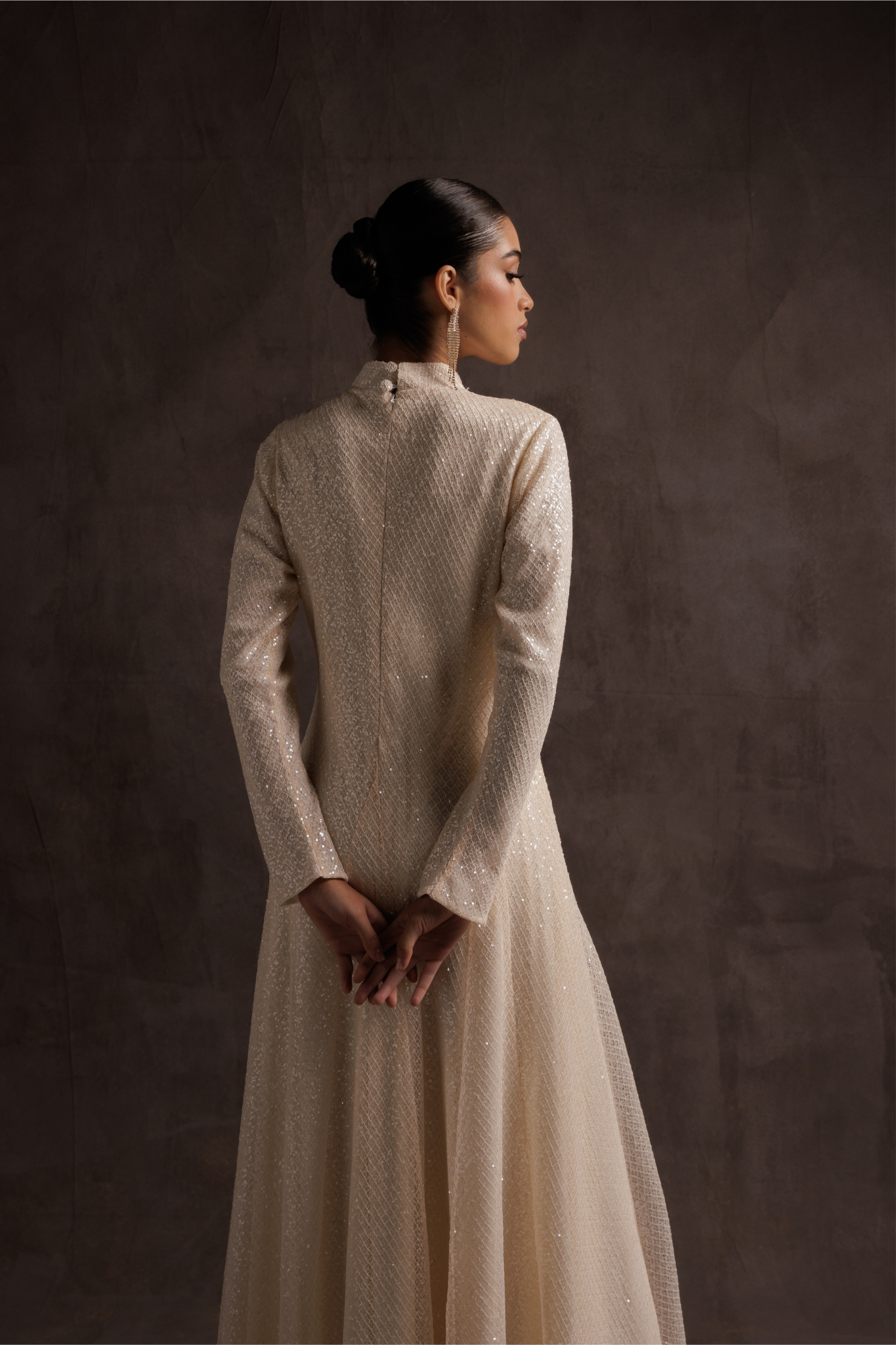 Soft Radiant Pearls Gown