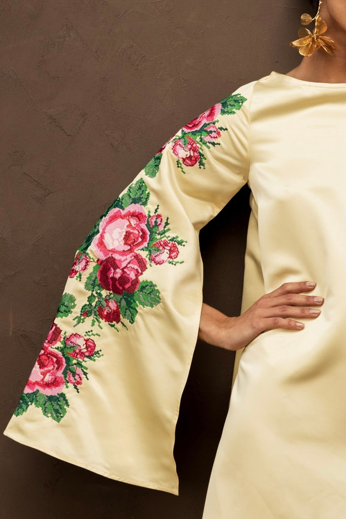 Cloak Rose Dress