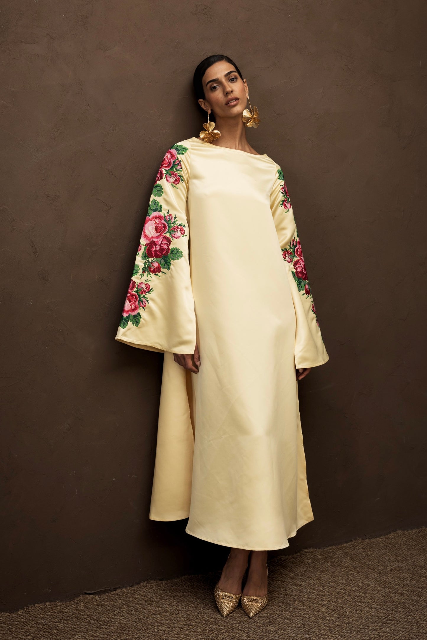 Cloak Rose Dress