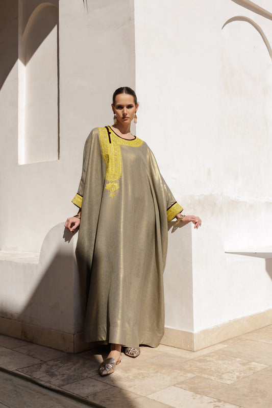 Gold Embroidered Thob