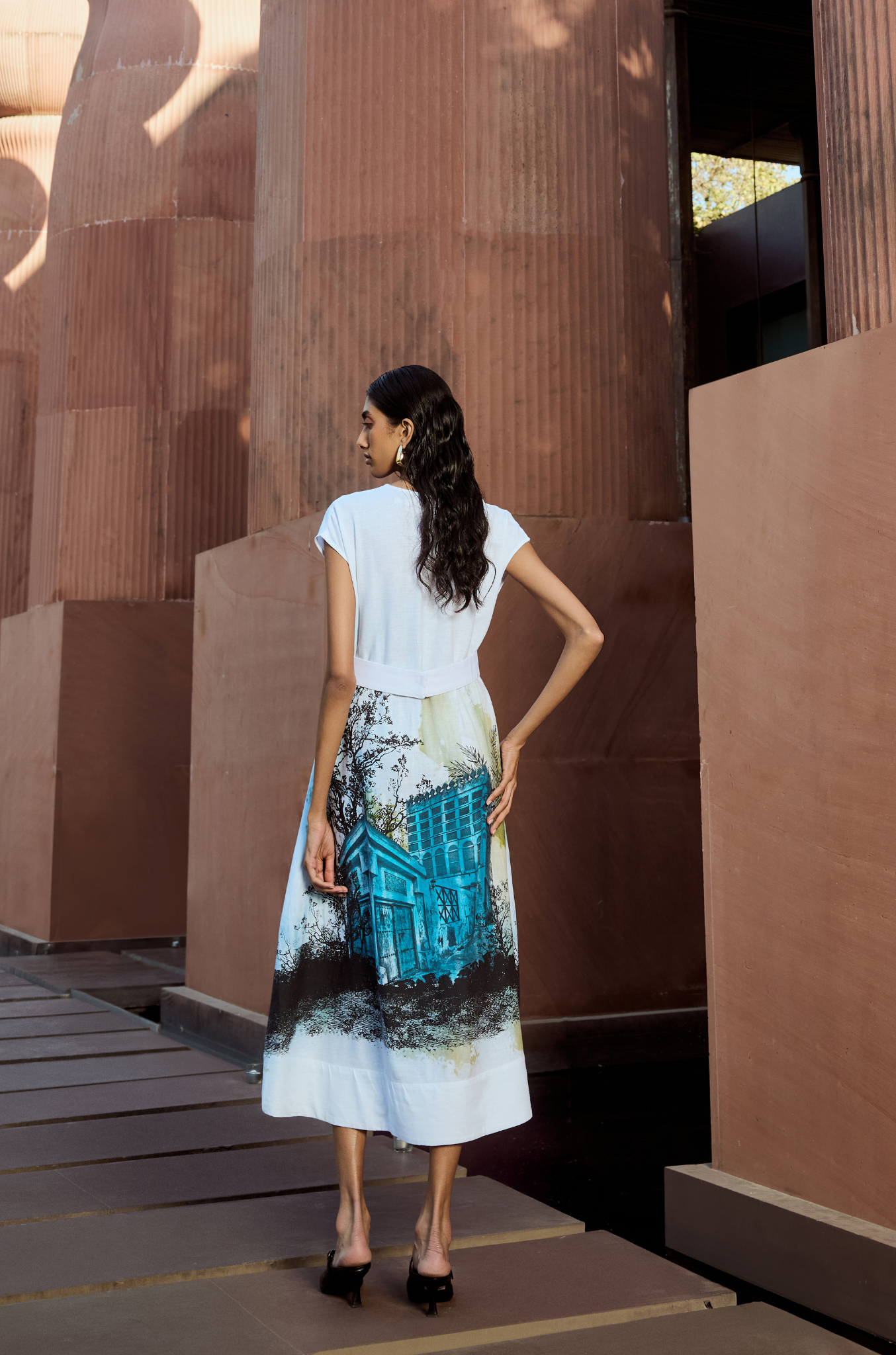 Dar Al Hawa Belted Dress