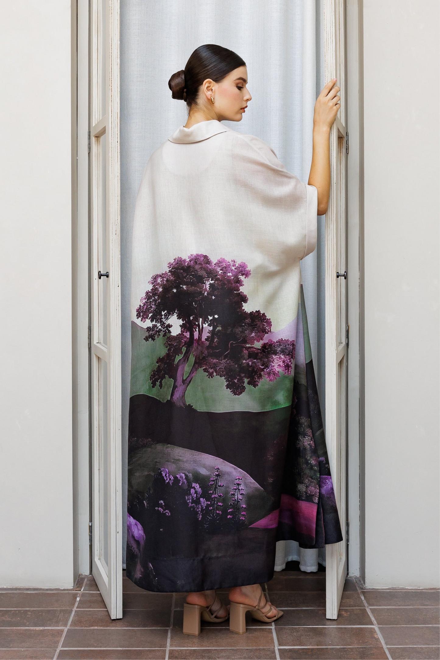 فستان قميص الغابة