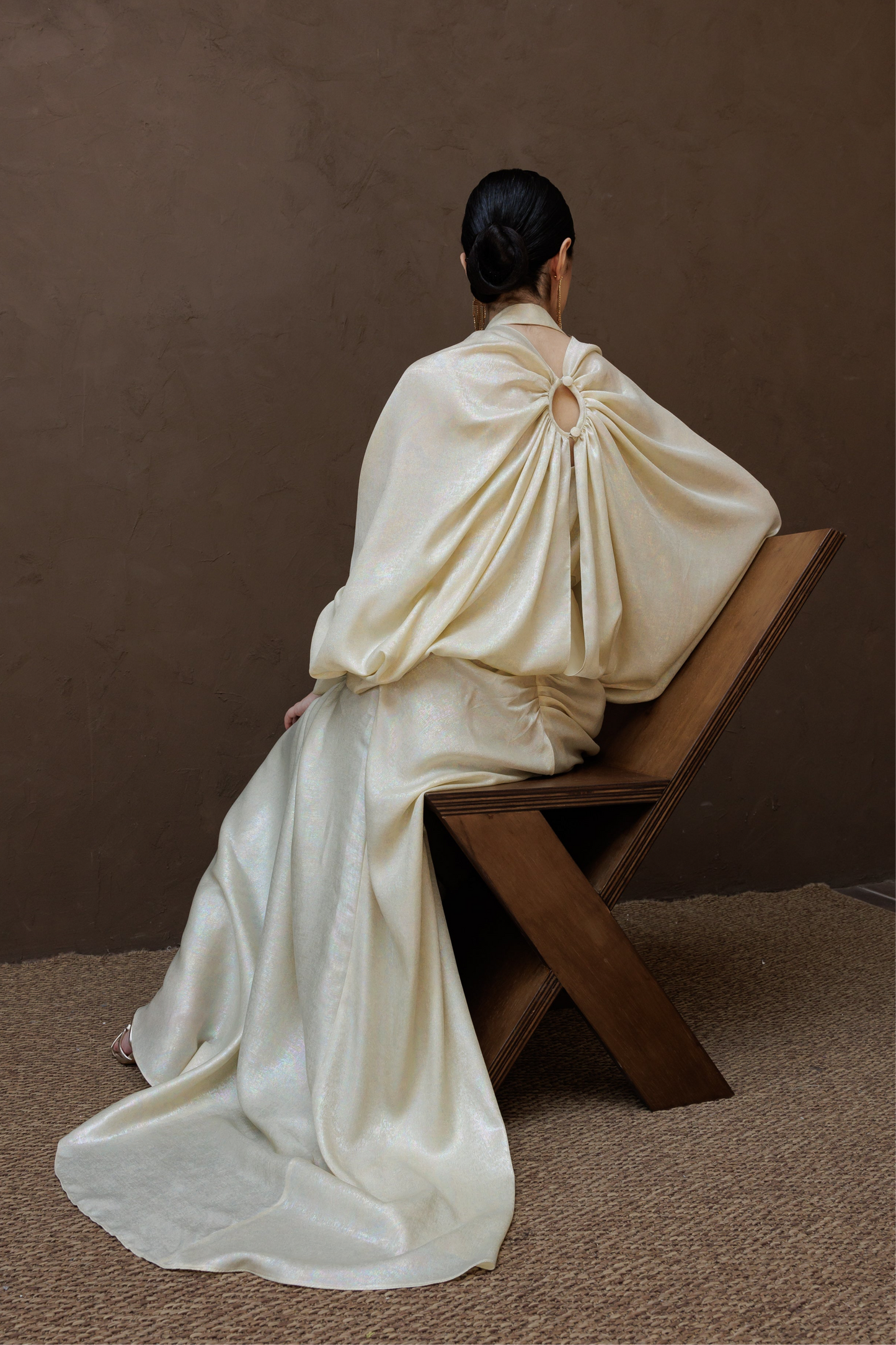 فستان حلقة القميص