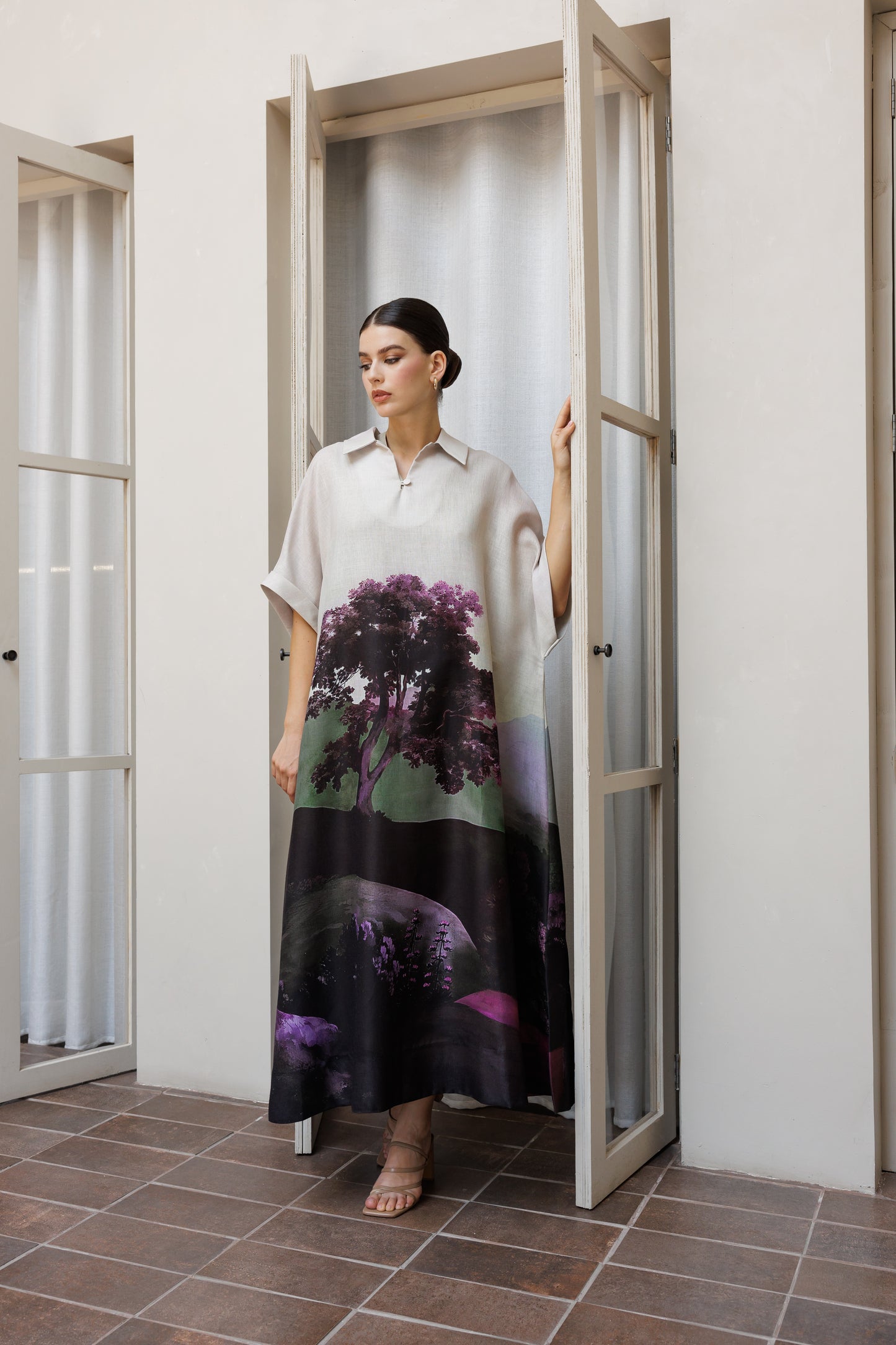 فستان قميص الغابة