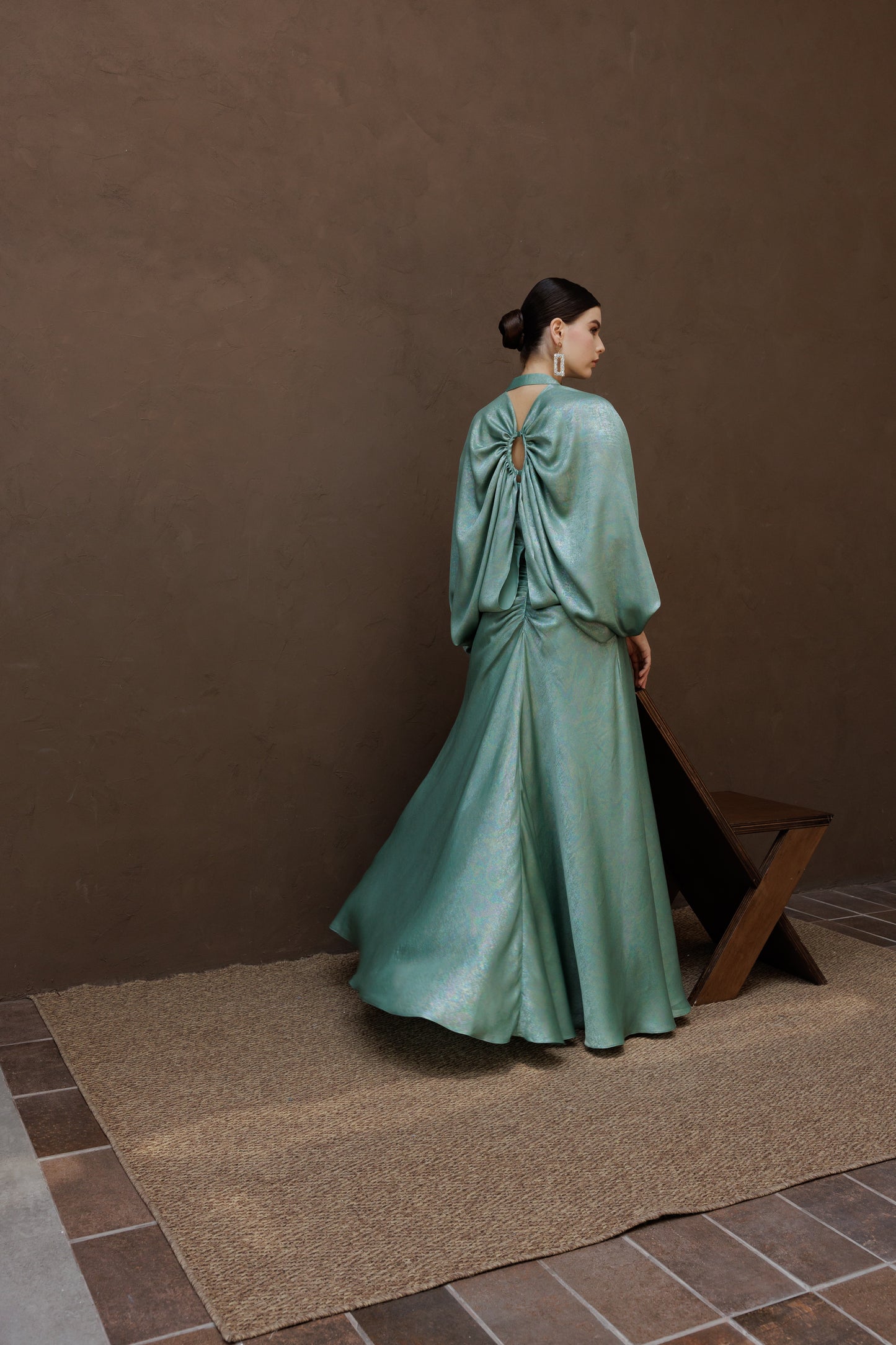 فستان حلقة القميص