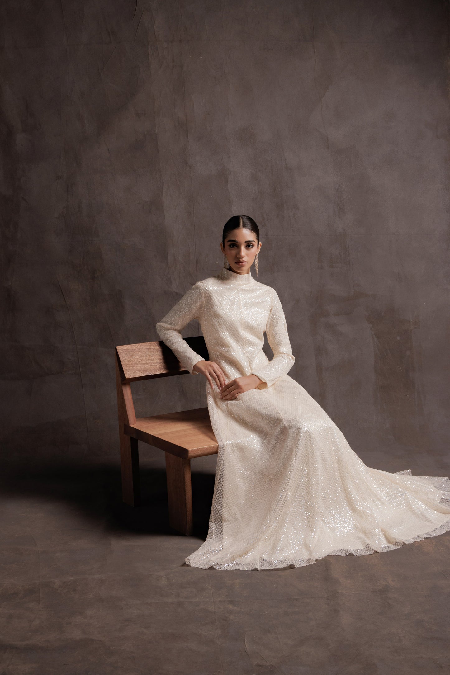 Soft Radiant Pearls Gown