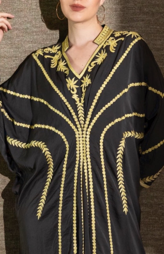 فستان بخية مطرز