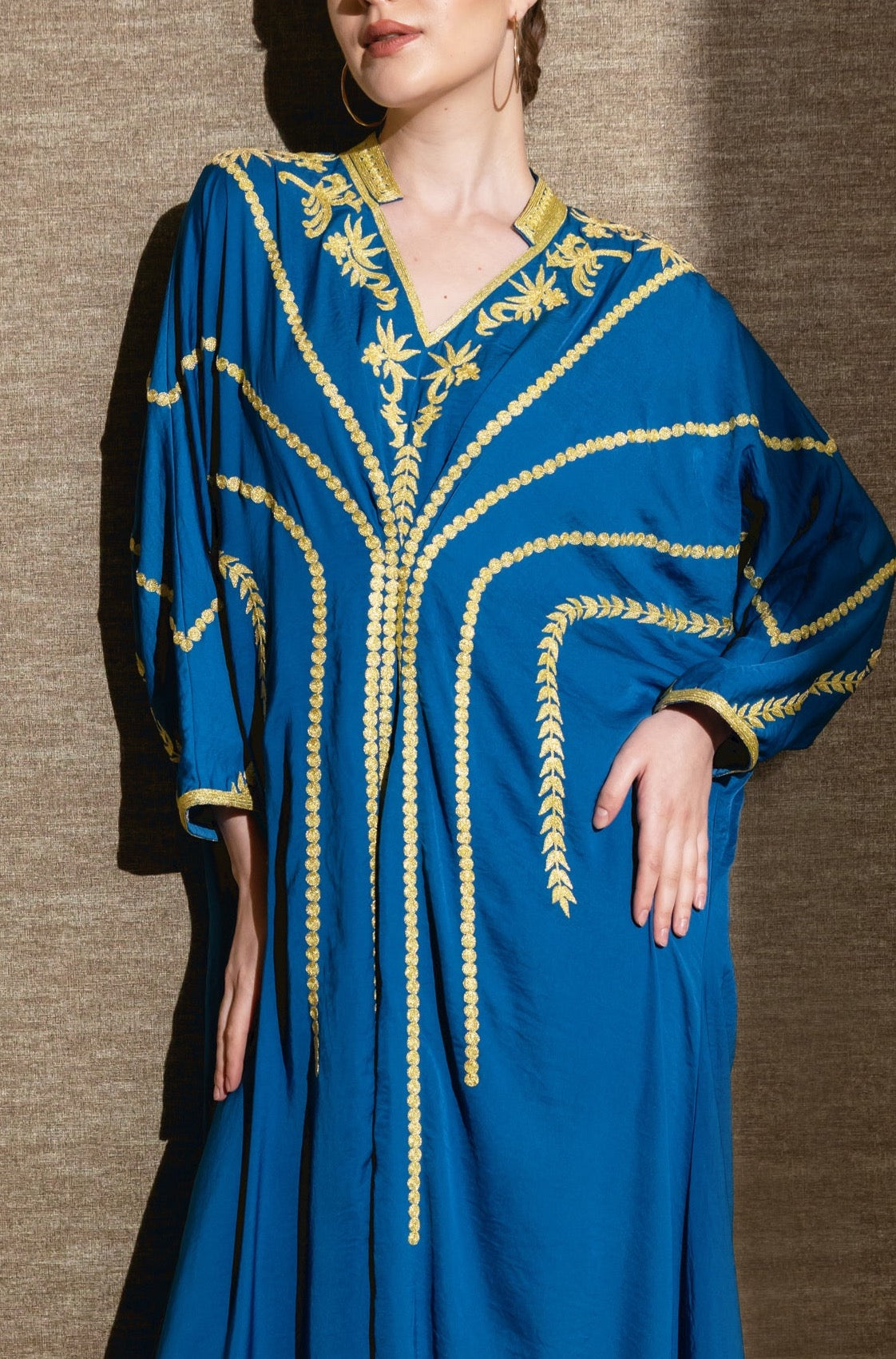 فستان بخية مطرز