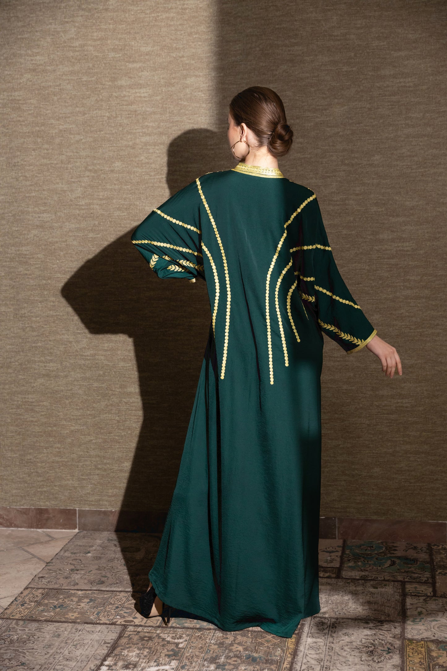 فستان بخية مطرز