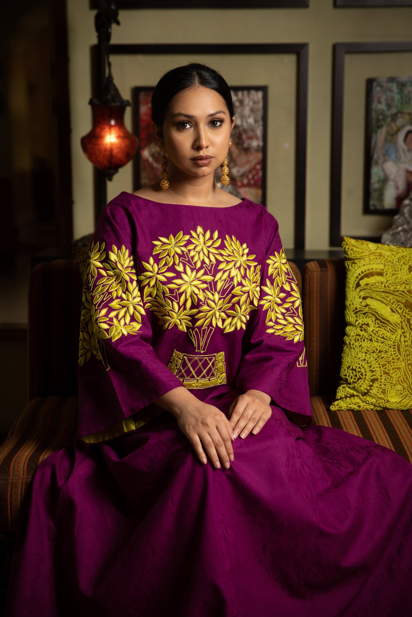 Apple Tree Jalabiya - Anmar Couture