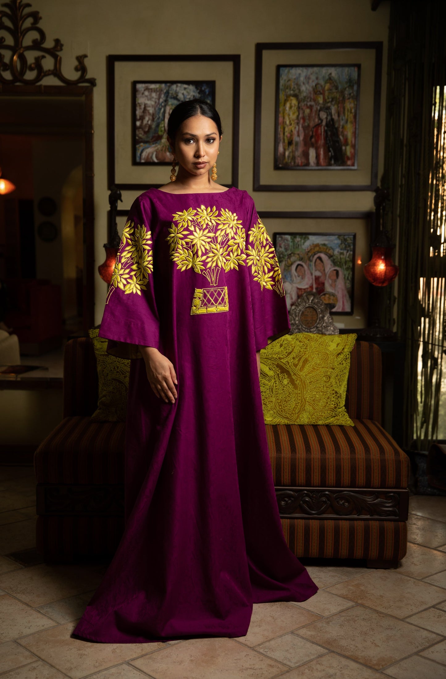 Apple Tree Jalabiya - Anmar Couture