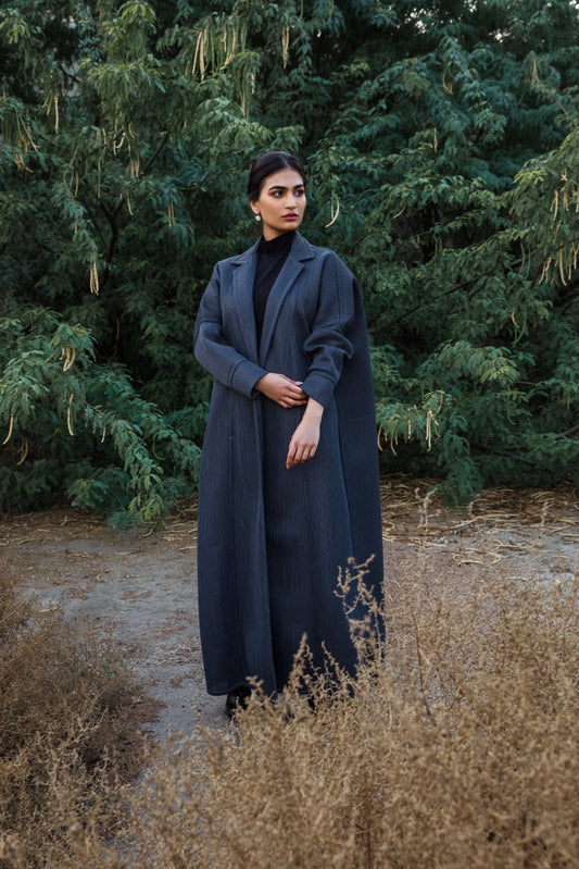 Double net suit abaya - Anmar Couture