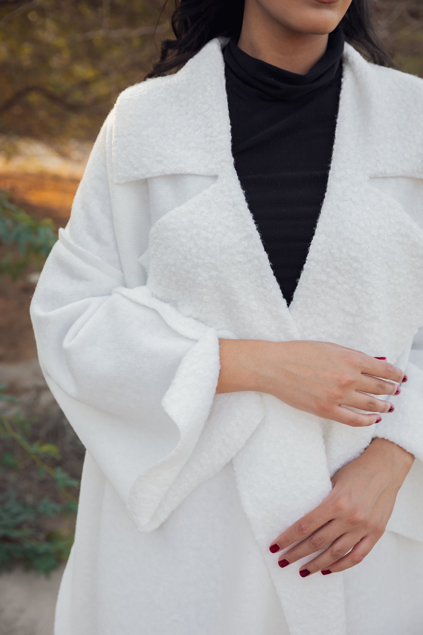 Reversible Teddy Abaya - Anmar Couture