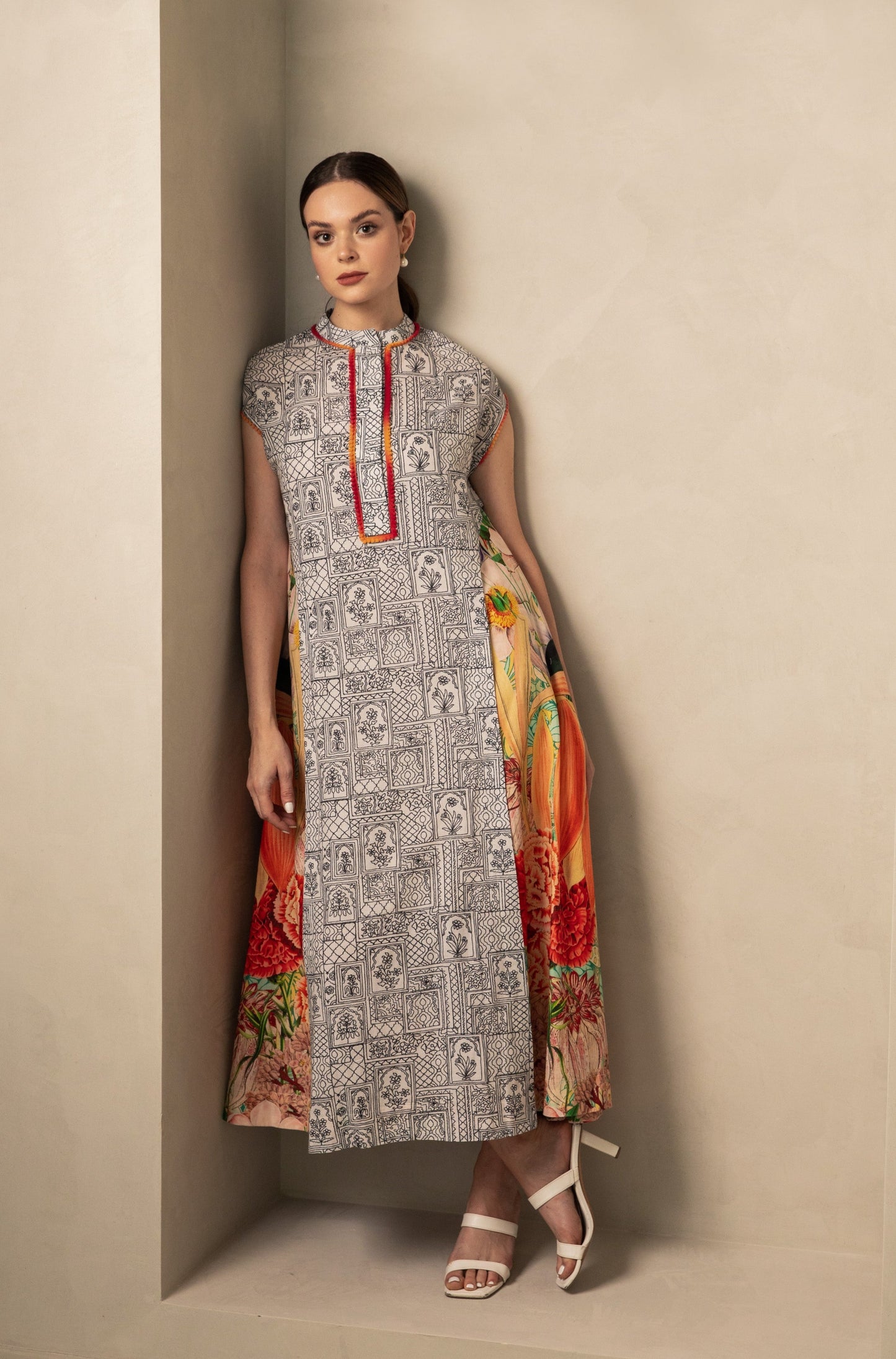 Armor Linen midi dress