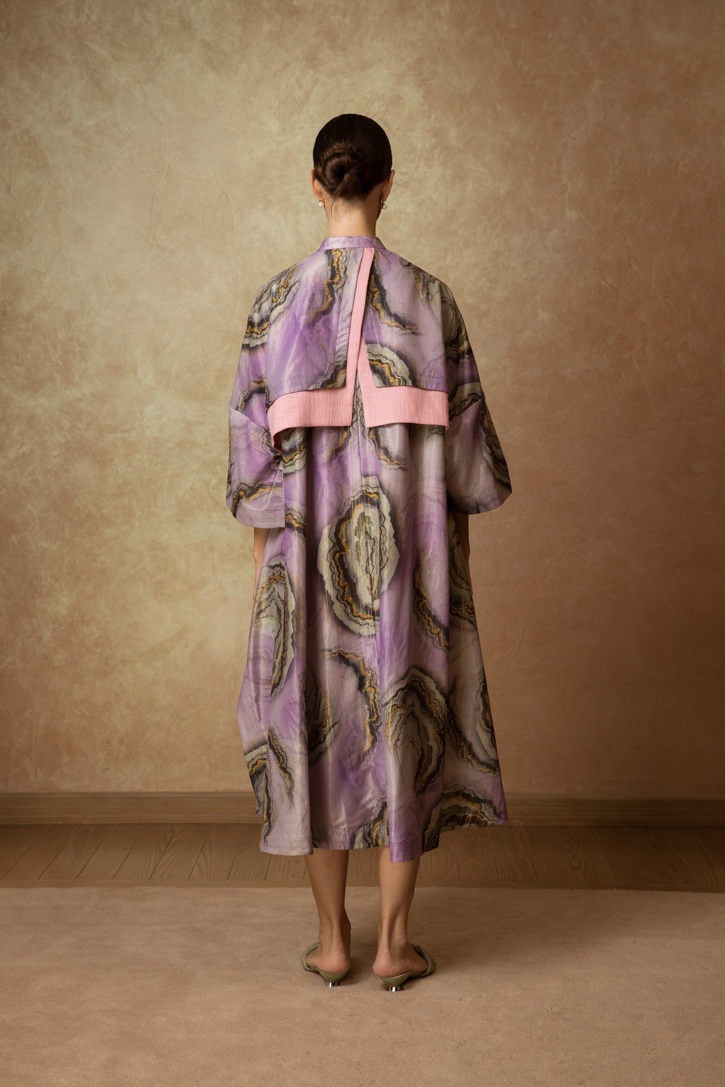 Midi Digital Print Shirt Dress - Anmar Couture