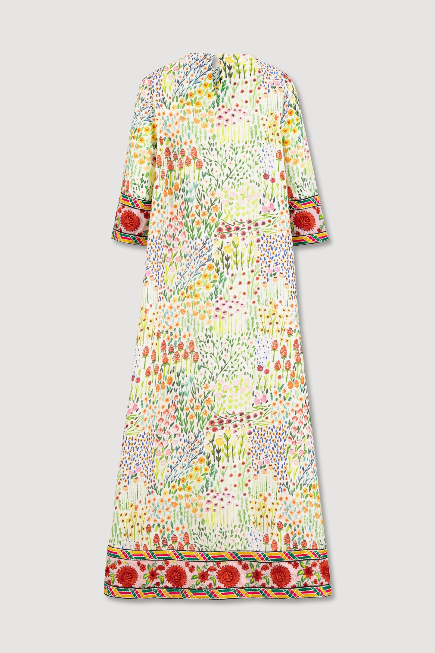 Vibrant Linen Dress