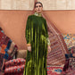 Empress Olive Velvet Gown