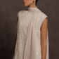 Pearl Veil Scarf Gown