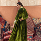Empress Olive Velvet Gown