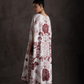 Rose Mirage Kaftan - Maroon