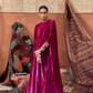 Empress Fuchsia Velvet Gown