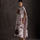 Rose Mirage Kaftan - Maroon
