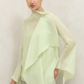 Co-ord whisper Set - Green