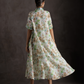 Blossom Collar Midi Dress