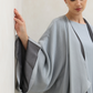 Desert Drape Layered abaya - Blue