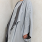 Desert Drape Layered abaya - Blue