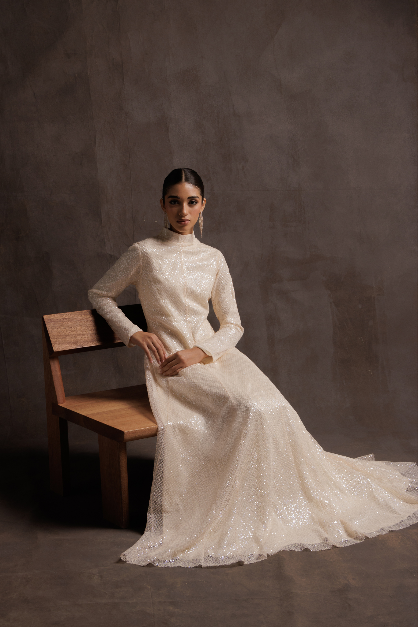 Soft Radiant Pearls Gown