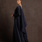 V-Back Cape Dress