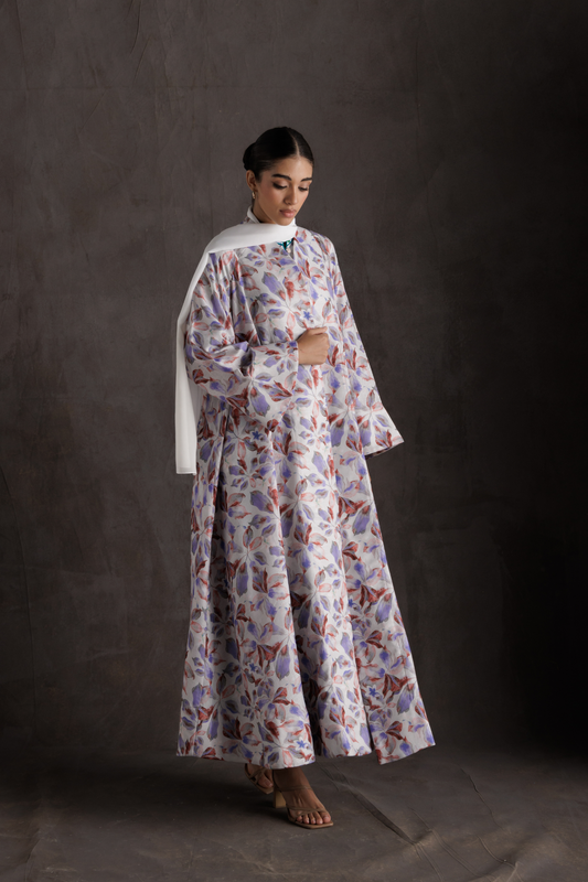 Blossom Breeze Linen Coat