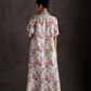 Blossom Collar Midi Dress
