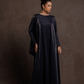 V-Back Cape Dress