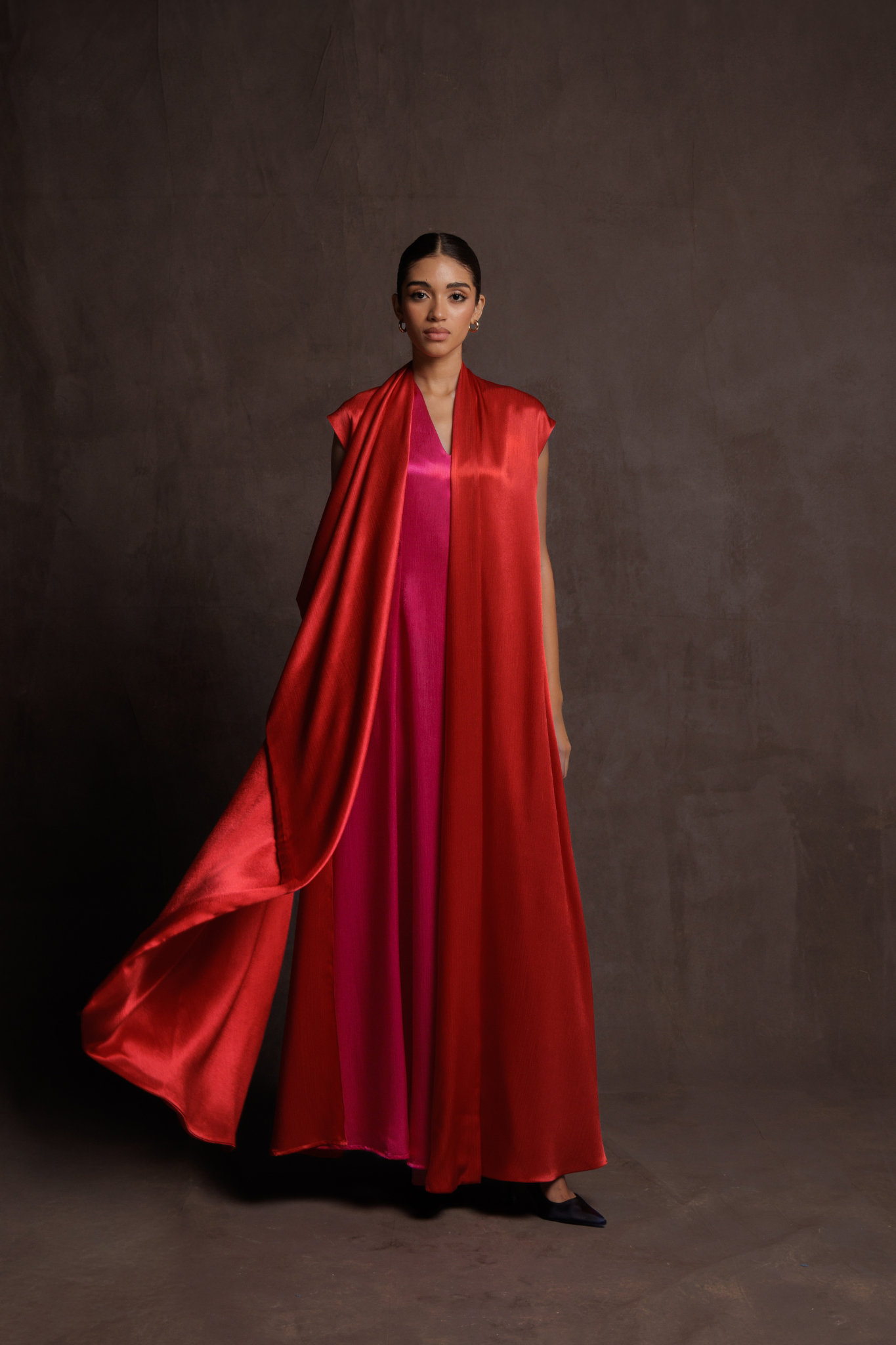 Ruby Drape Vest Dress