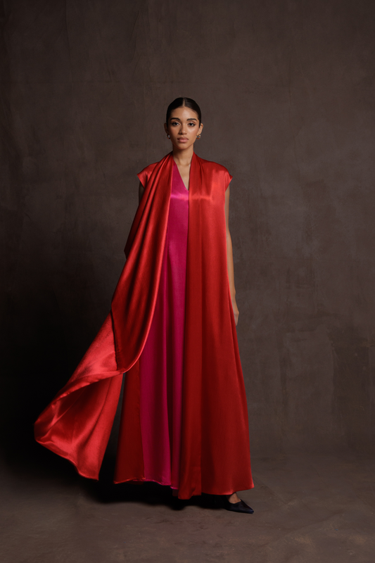 Ruby Drape Vest Dress