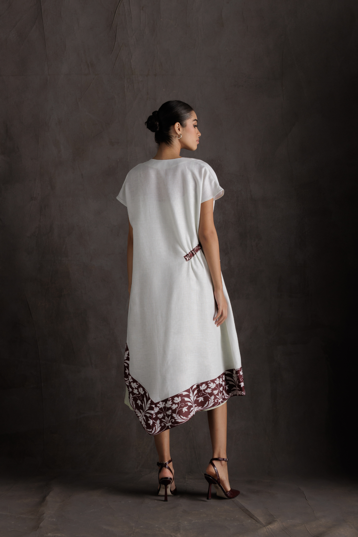 Wrap Rose Mirage Dress