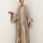 Desert Drape Layered abaya - Sand