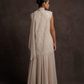 Pearl Veil Scarf Gown