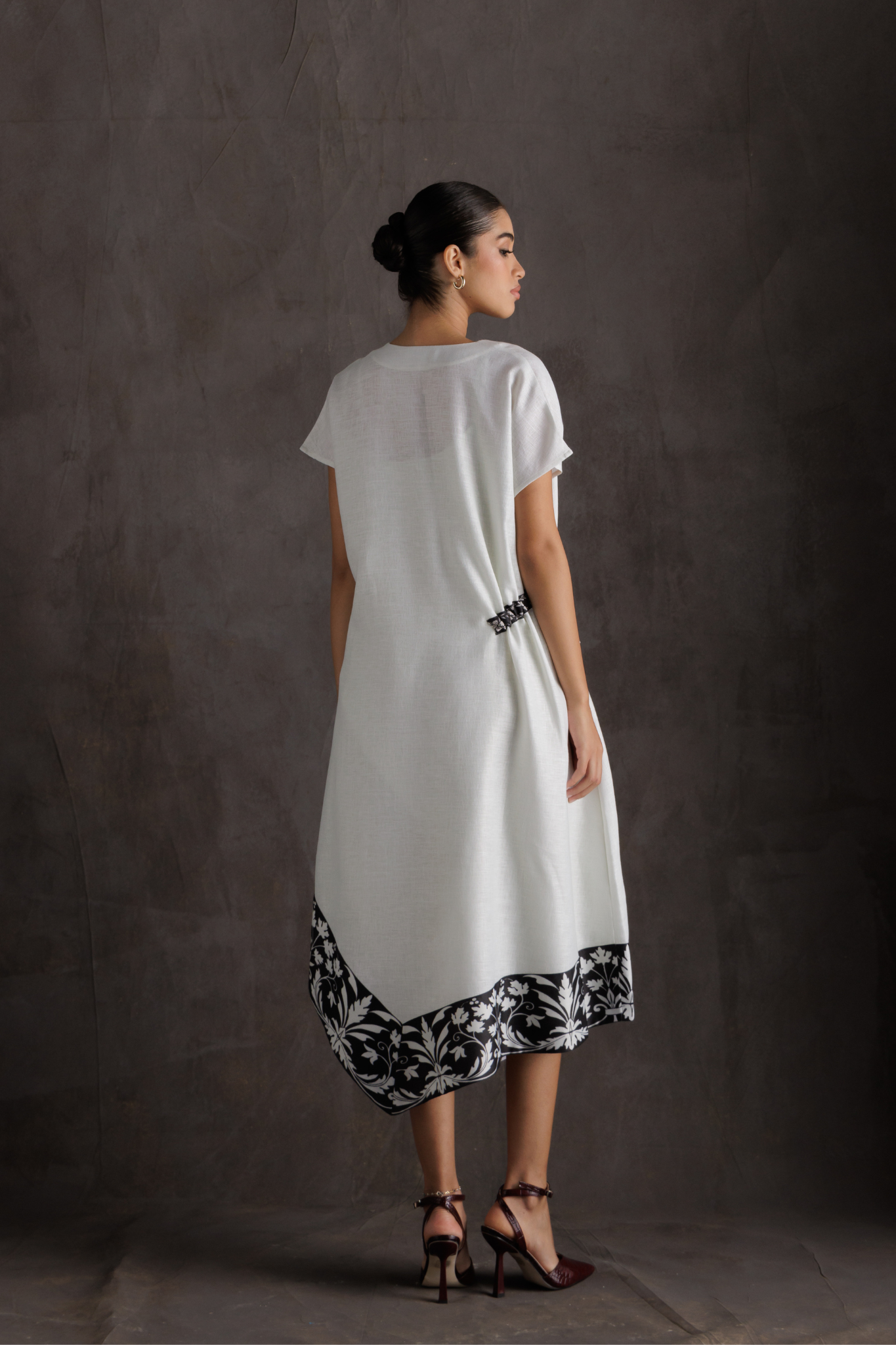 Wrap Rose Mirage Dress