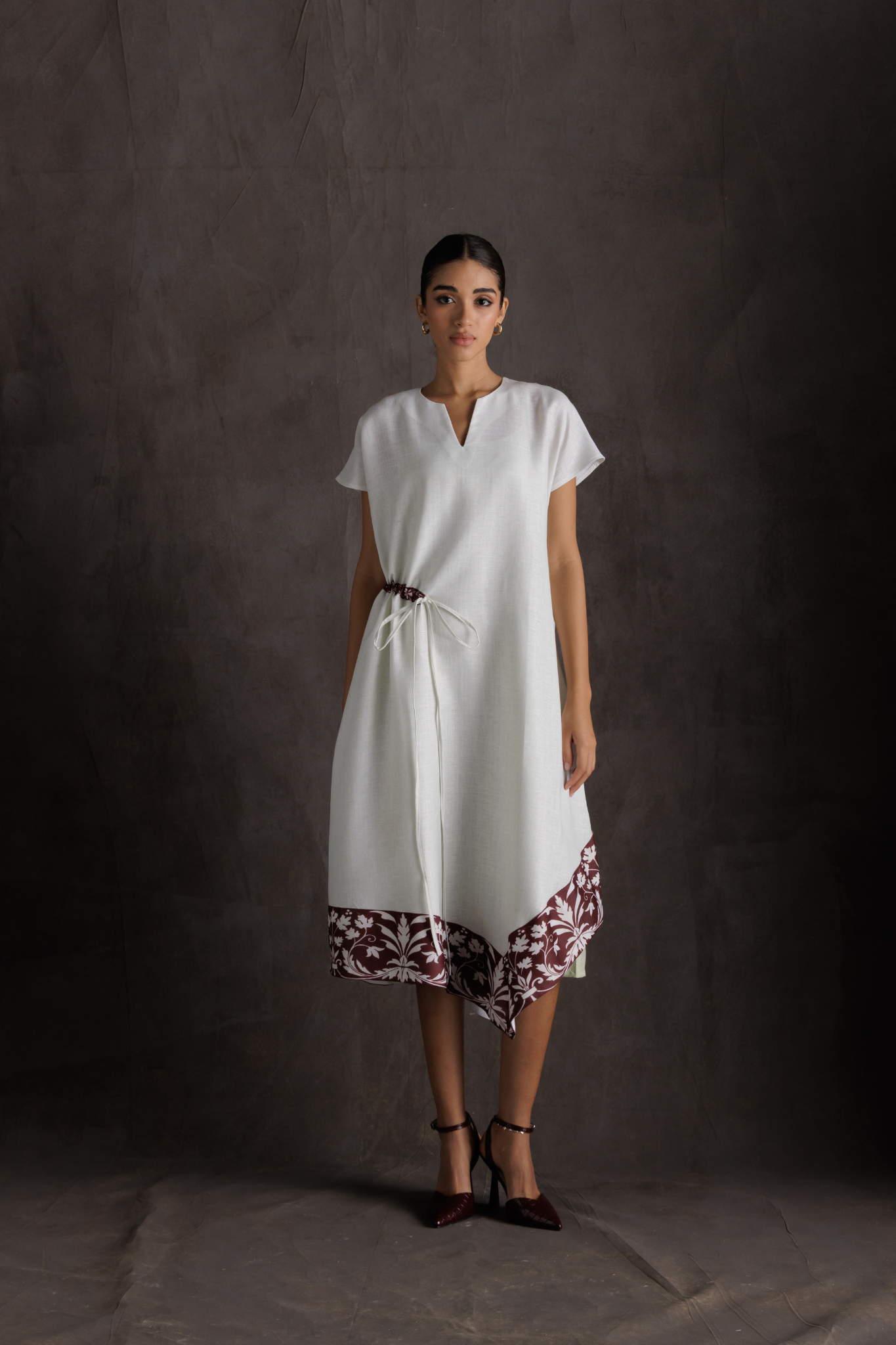 Wrap Rose Mirage Dress