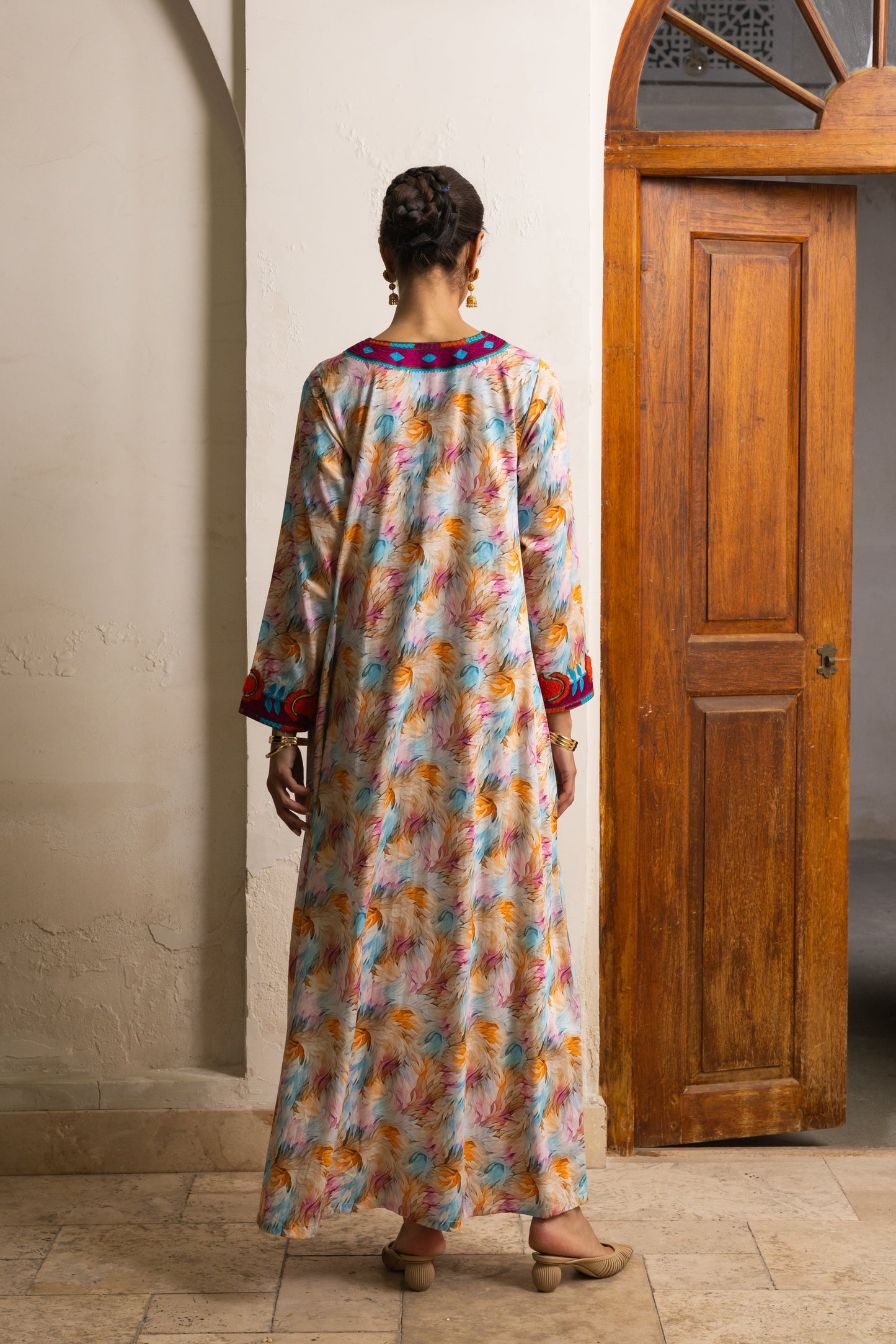 Petunia Embroidered Jalabiya