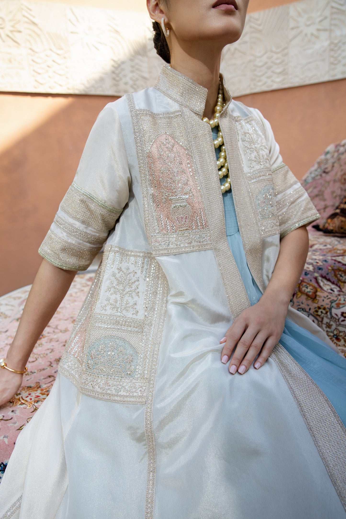 Mosaic Two-Piece Gown