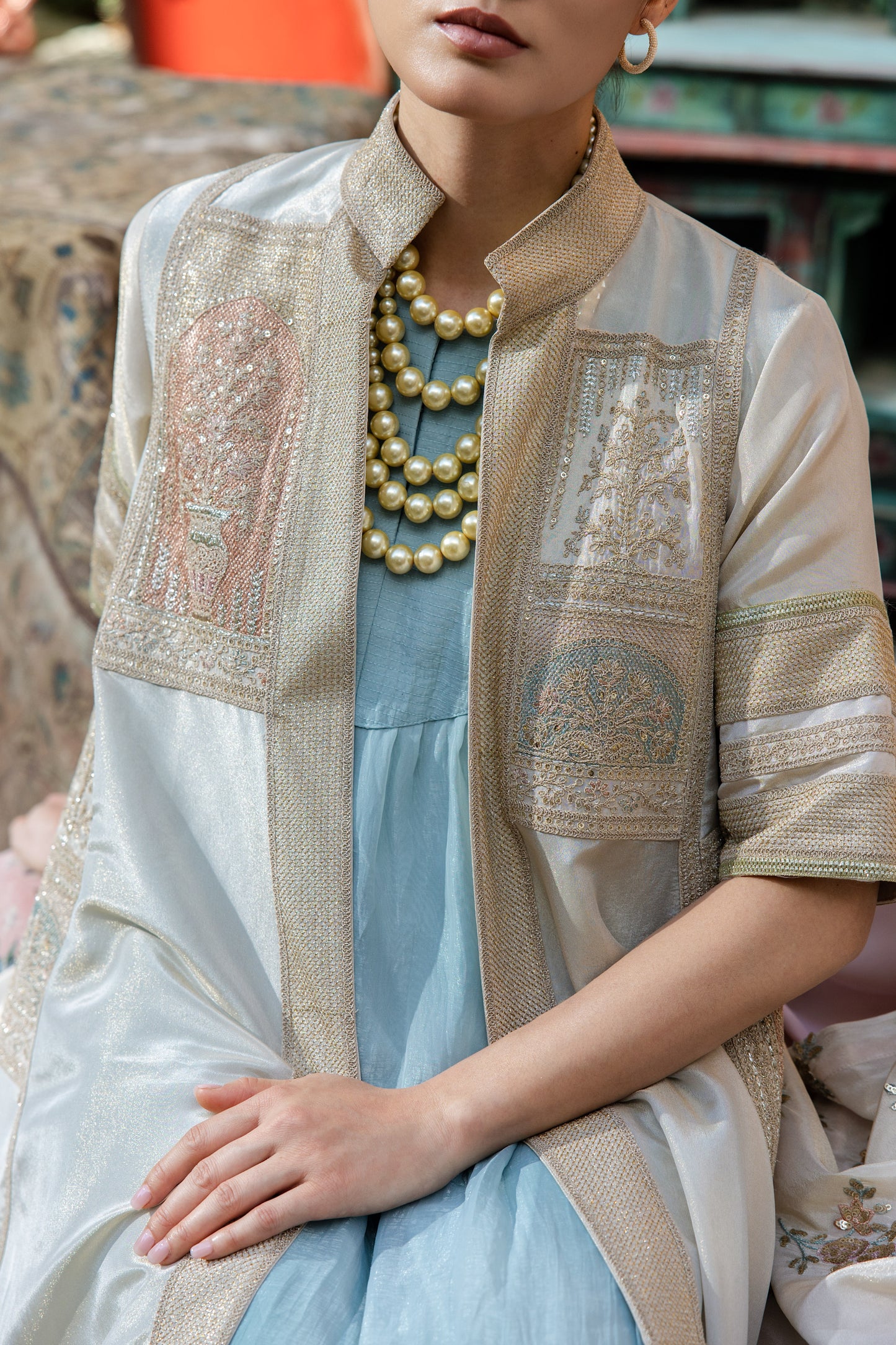 Mosaic Two-Piece Gown