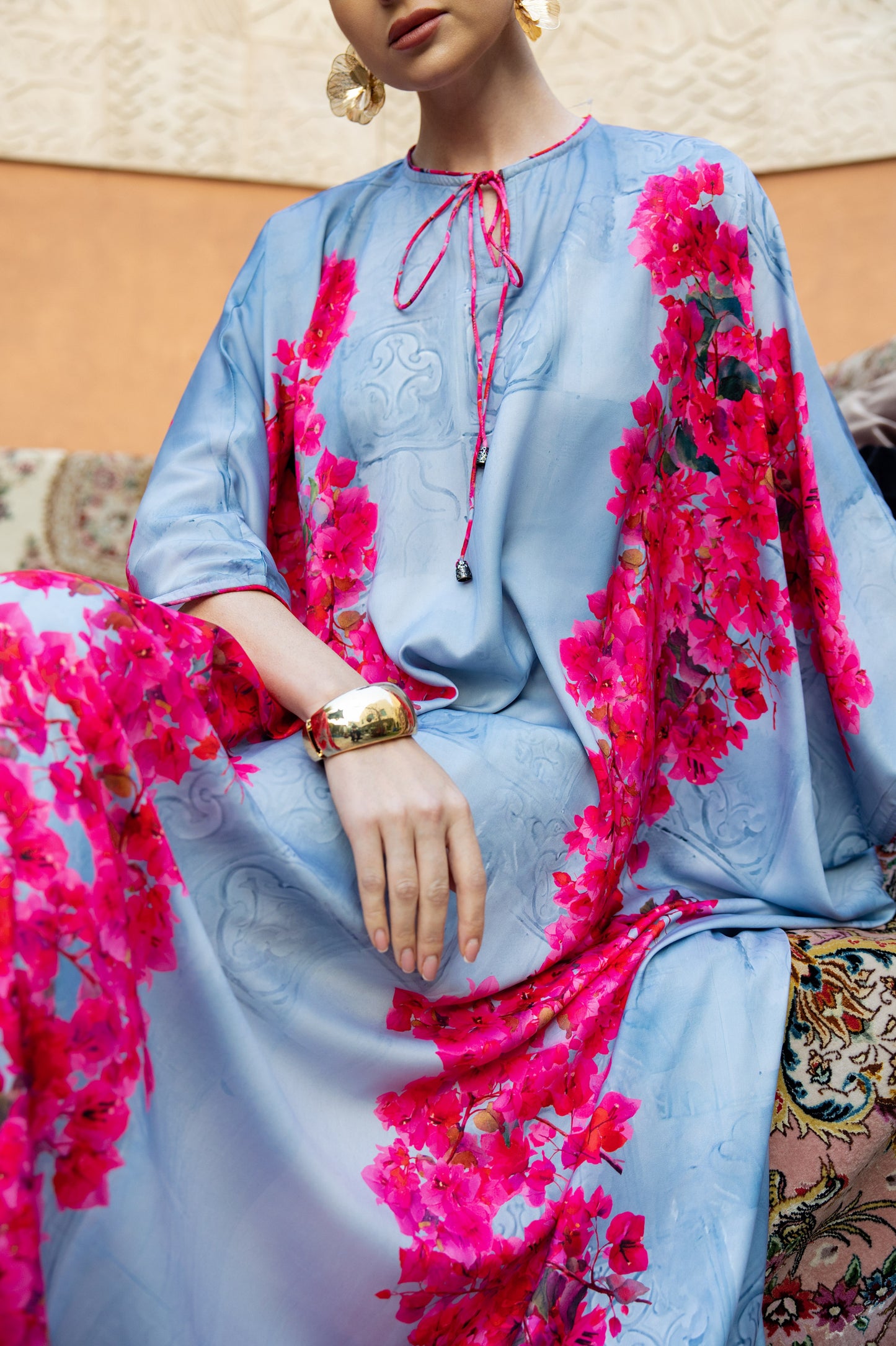 Blooms of Bahrain Butterfly Dress