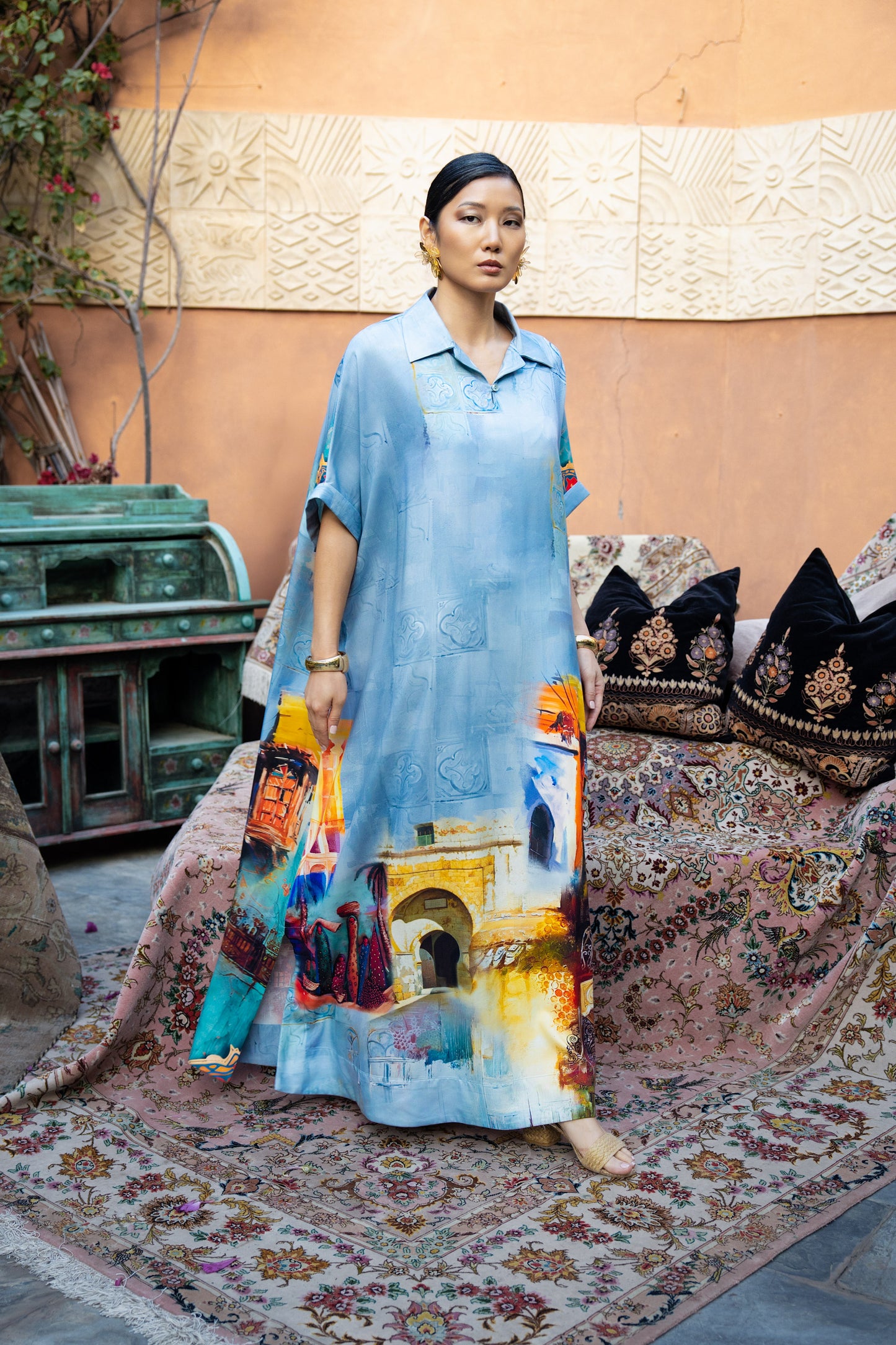 Hakawy Al Dar Cape Dress